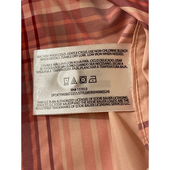 Eddie Bauer Women's Size XXL Short Sleeve Button Down Shirt Outdoors Active Hike - Picture 4 of 6